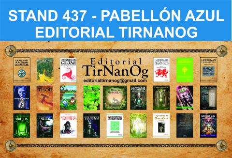 50 % de descuento en todo el catálogo de Editorial TirNanOg para compras en efectivo de Bibliotecarios. Infantiles, juveniles, mitos, leyendas, cuentos folklóricos, cuentos y novelas, ciencia ficción, fantasía y terror. ¡Los esperamos en el stand 437 del pabellón azul!!!