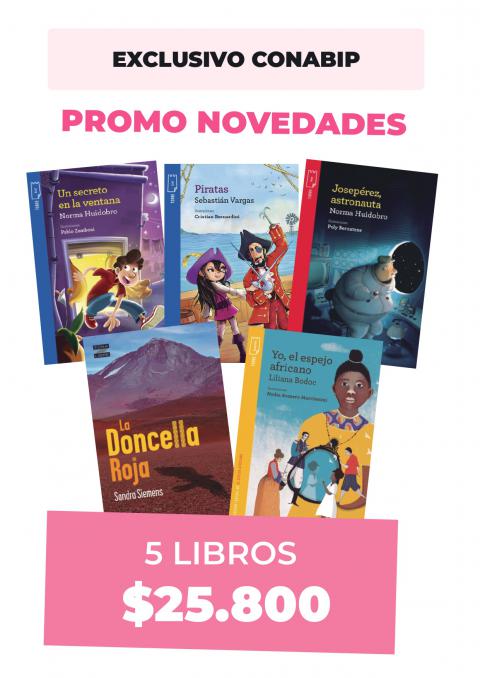 literatura infantil y juvenil promo novedades 5 libros