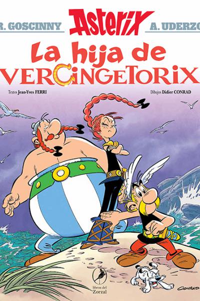 La hija de Vercingetorix, Asterix, álbum 38