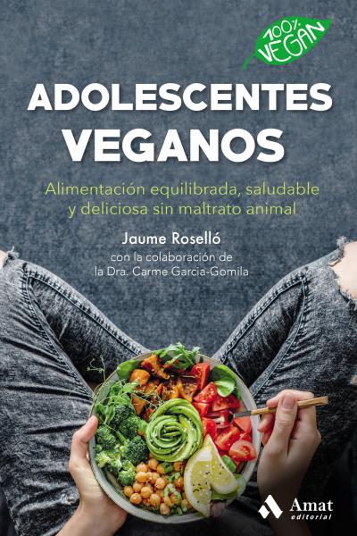 Tapa Adolescentes Veganos de Jaume Roselló