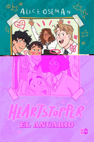 HEARTSTOPPER, Libro complementario, novela gráfica, cómic, romance, amistad, familia