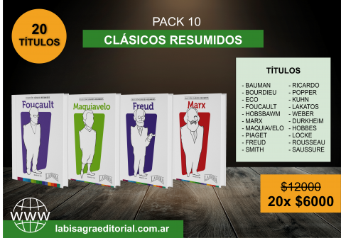 LOS MÁS GRANDES PENSADORES DE LA HUMANIDAD EN UNA COLECCIÓN ÚNICA. HERMOSA PRESENTACIÓN POCKET!!