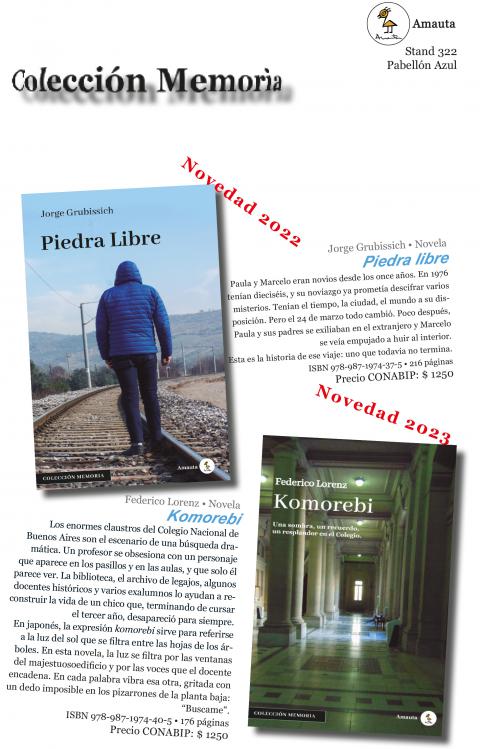 Novedades Colección Memoria