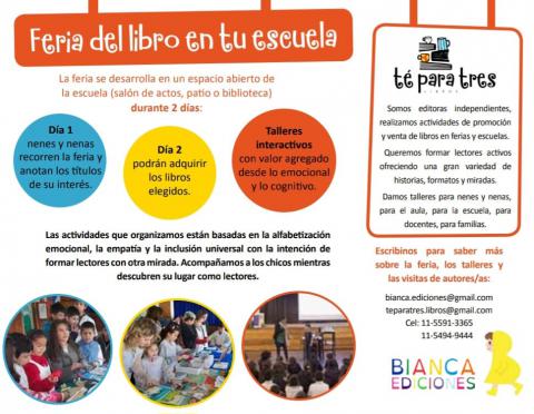 feria del libro en tu escuela