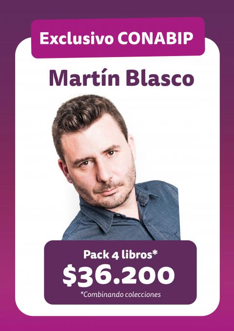 El gran autor de La oscuridad de los colores, Martín Blasco. Novedades surtidas del catálogo x 4.