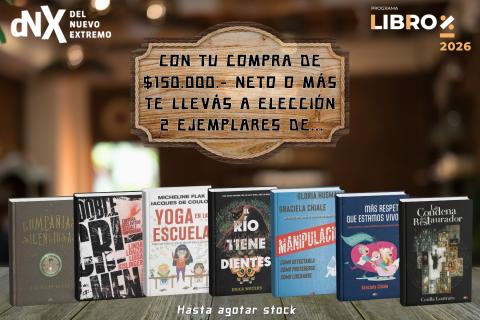 PROMOCIÓN DNX LIBROS - CONABIP 2026 PROGRAMA LIBRO%