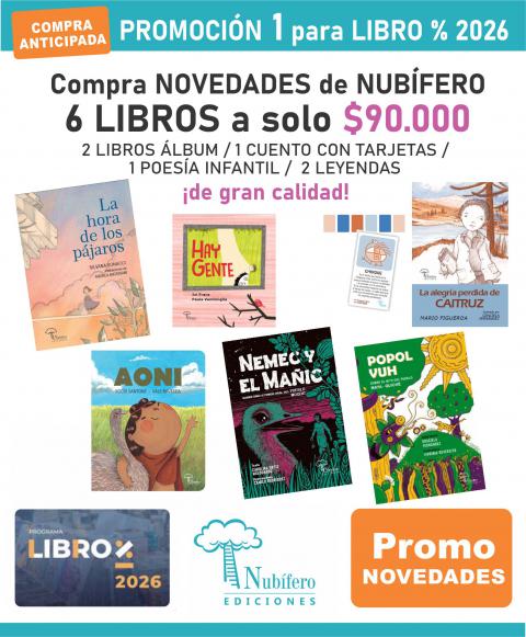 Precio especial por los 6 libros de las NOVEDADES.
