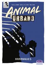 El Animal Urbano tiene algo de superhéroe y mucho de furia argenta contenida: es un obrero desaparecido durante los años de la dictadura, sobreviviente de uno de los vuelos de la muerte, devenido en mutante justiciero que pone el cuerpo donde los más necesitados sufren el abuso de los poderosos.