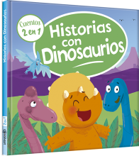 Cuentos 2 en 1 - Historias con Dinosaurios