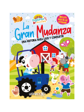 Mega pegatinas divertidas - La gran mudanza