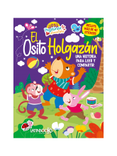 Mega pegatinas divertidas - El osito holgazán