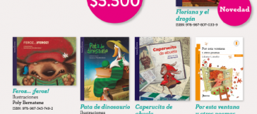 Liliana Cinetto bestseller infantil y juvenil. Pack por 10 libros para todos los niveles desde inicial a secundaria. Incluye la novedad Floriana y el dragón (colección Buenas Noches).