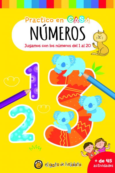 Libro de actividades para practicar Números