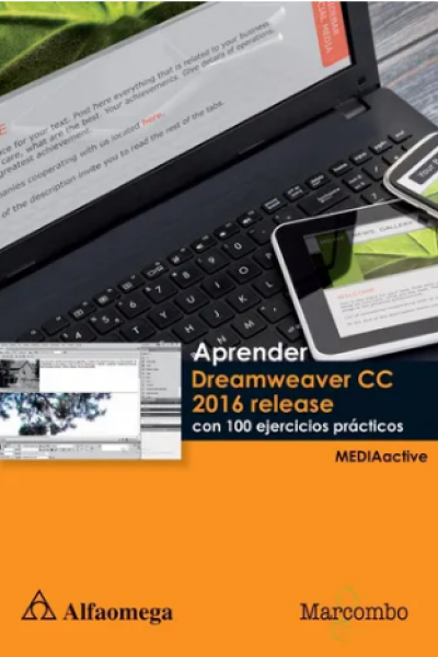 Aprender Dreamweaver CC 2016 release con 100 ejercicios prácticos