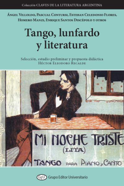 Tango Lunfardo Literatura