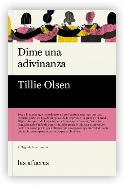 Dime una adivinanza es un conjunto de cuatro historia cortas unidas entre sí por los personajes de una misma familia. En «Aquí estoy, planchando», una madre repasa con amargura el conjunto de su vida mientras realiza las labores domésticas; «¿Qué barco, marinero?» superpone el vacío existencial de un marinero alcohólico y los apuros económicos de la familia que le acoge; «Oh, sí» es la crónica de la ruptura de una amistad en el Estados Unidos de la segregación y «Dime una adivinanza», el relato que da nombr