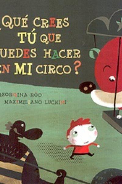 Qué crees tú qué puedes hacer en mi circo? Pregunto el dueño impaciente y malhumorado. -Imitar a los pájaros- respondió Joaquin. El dueño del circo se rió, creyendo que estaba frente a un imitador igual a los demás. No imaginaba cuán lejos podía llevar Joaquín el arte de la imitación. Con apenas una paleta de tres colores y síntéticas figuras, el ilustrador despliega el detrás de escena de un gran circo.