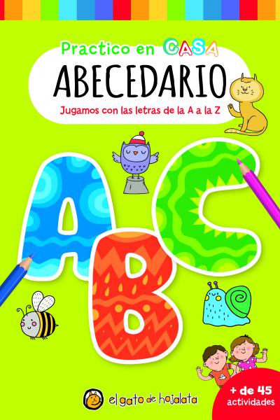 Libro de actividades para practicar el abecedario