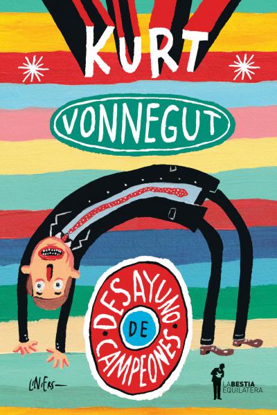 Desayuno de campeones es la séptima novela de Vonnegut. La escribió al cumplir cincuenta años y marcó un punto de inflexión en su obra. La Bestia Equilátera la publica en una nueva traducción, realizada por Carlos Gardini.