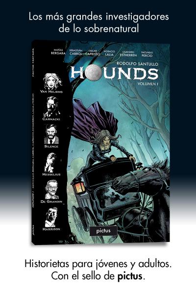 HOUNDS - Detectives de lo sobrenatural (de Rodolfo Santullo)