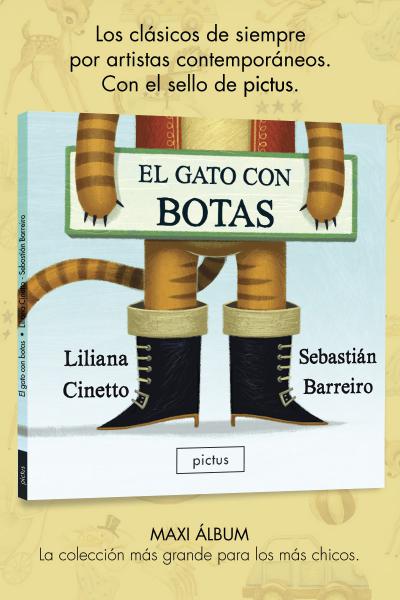 El gato con botas, de Liliana Cinetto y Sebastián Barreiro