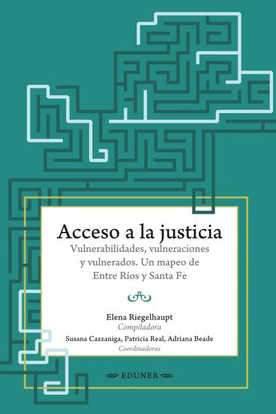 Si en general la posibilidad de llegar a la justicia y lograr el pleno ejercicio de los derechos ha tenido –y tiene– sus dificultades, para los sectores vulnerables estos actos se convierten, la mayoría de las veces, en imposibles (Prólogo, Susana Cazzaniga, Patricia Real, Adriana Beade).  Esta compilación reúne textos que encuentran su origen en un proyecto de investigación: «Mapas sobre el acceso a la justicia de niñas/os, adolescentes y familias de la Región Centro Este de Argentina». Con la doctora Susa