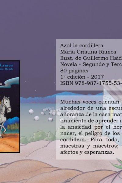 Azul la cordillera - María Cristina Ramos