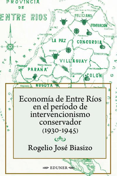 Economía de Entre Ríos en el período de intervencionismo conservador (1930-1945)se despliega dando respuesta a interrogantes que hasta aquí no habían sido abordados sistemáticamente:¿cuáles fueron las estrategias posteriores a la crisis de 1929/1930 en Entre Ríos?, ¿qué particularidades tenía entonces la economía entrerriana?, ¿qué características tuvo la intervención nacional y la provincial? El autor caracteriza a esta provincia destacando dos particularidades: el «virtual aislamiento» derivado de las co