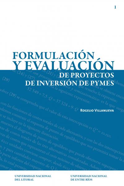 Esta obra ocupa un espacio vacío en la bibliografía sobre evaluación de proyectos de inversión, el relacionado con las pequeñas y medianas empresas. El primer volumen define la problemática pyme y asume el análisis de los temas metodológicos y de la evaluación financiera clásica. Sobre ese cimiento el volumen dos ofrece al lector todos los aspectos relativos a evaluación y formulación de proyectos convenientemente adaptados para su aplicación en pequeñas empresas.  Rogelio Villanueva comienza analizando la 