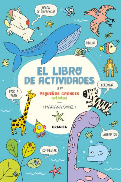 Libro de actividades de los pequeños grandes artistas TAPA