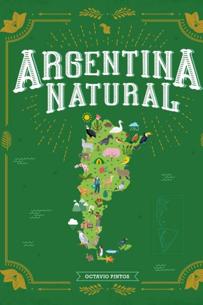 Mapa de Argentina con sus Parques Nacionales