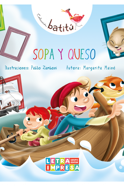 Sopa y Queso - Letra Impresa