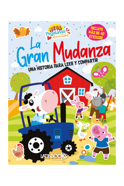 Mega pegatinas divertidas - La gran mudanza