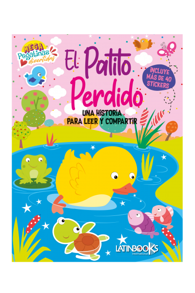 Mega pegatinas divertidas - El patito perdido