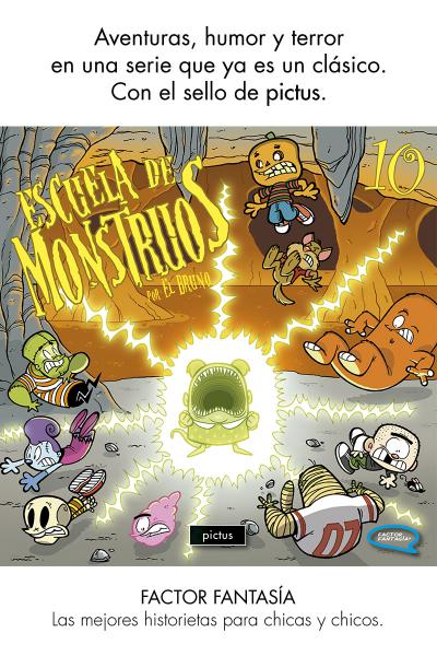 Escuela de Monstruos 10, una historieta de El Bruno