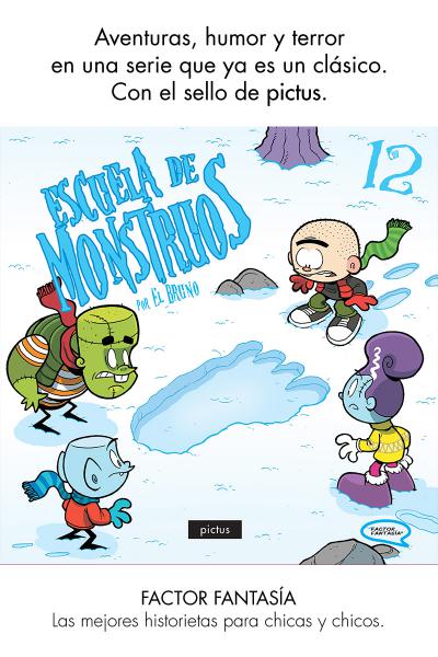 Escuela de Monstruos 12, una historieta de El Bruno