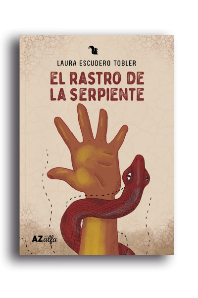 Una mano escapando de la serpiente.