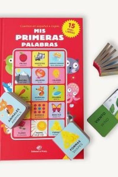 "MIS PRIMERAS PALABRAS - 15 mini libros bilingües" de Olga Utkina