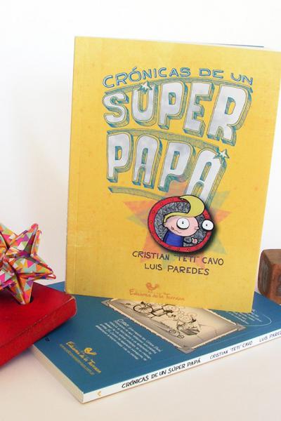 TAPA "CRÓNICAS DE UN SÚPER PAPÁ"