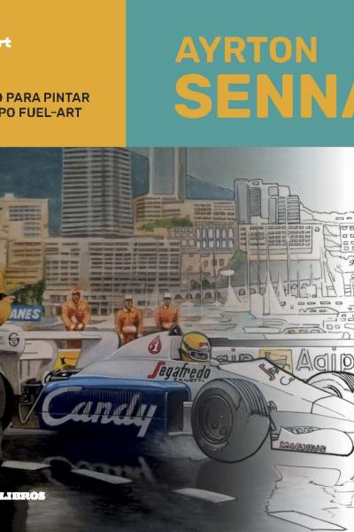 TAPA AYRTON SENNA AUTO MONACO