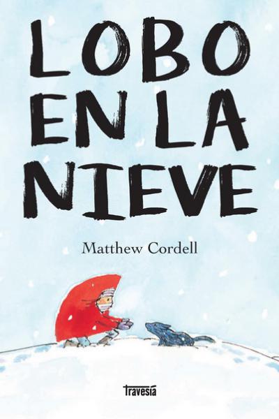 lobo en la nieve