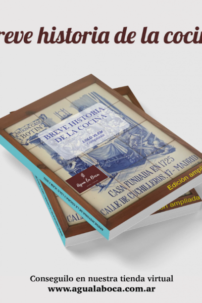 La historia de la cocina podría empezar en el inicio del hambre de Adán