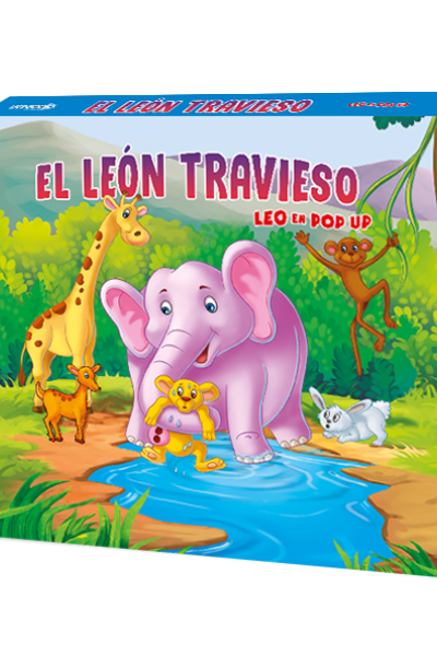 El león travieso