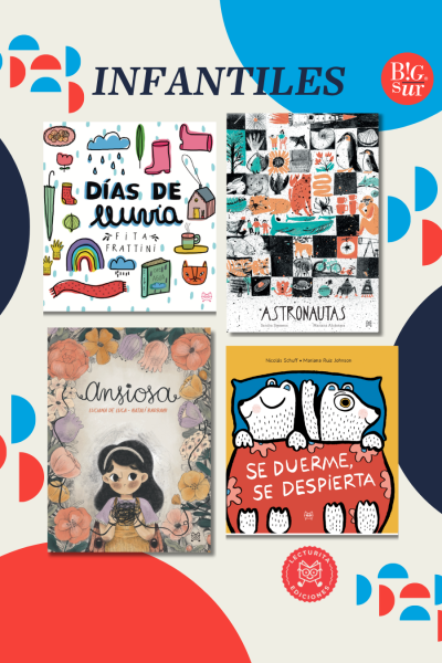 Días de lluvia, Ansiosa, Astronauta, Se duerme se despierta