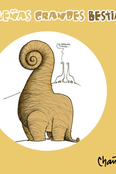 Chanti: Un compilado de retratos —¿tal vez para adultos?— en los que el humor negro y la acidez cobran vuelo a través del trazo justo al que el autor nos tiene acostumbrados.