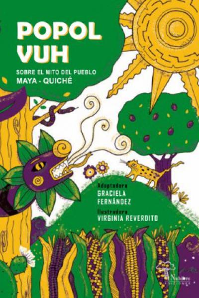Leyenda del pueblo QUICHÉ editada en macrotipo y colores contrastantes para lectores con disminución visual.